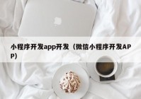 小程序开发app开发（微信小程序开发APP）